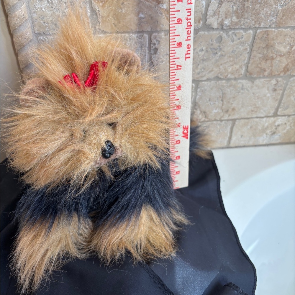 Ty Yappie the Yorkie Vintage 1987 Plush Stuffed Animal Dog - Picture 10 of 14